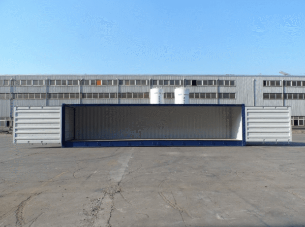 40 Fuß High Cube Open Side Container (HC) – Neu, One Trip