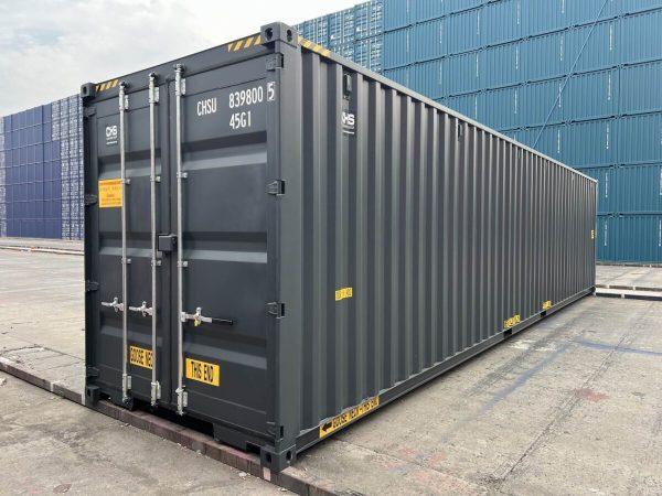 40-Fuß High-Cube-Doppeltürcontainer – Neu