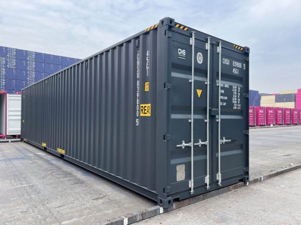 40-Fuß High-Cube-Doppeltürcontainer – Neu