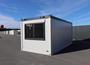 20 Fuß Bürocontainer mit Falzdach