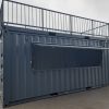 20 ft Barcontainer Mit Dachterasse