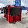 20ft Barcontainer mit Tresen und E-Paket/Imbiss/Messecontainer